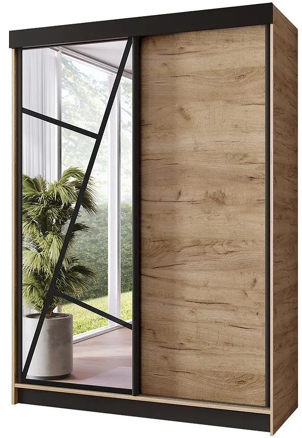 Skriňa Vena 167 dub craft zlatý + dub craft zlatý