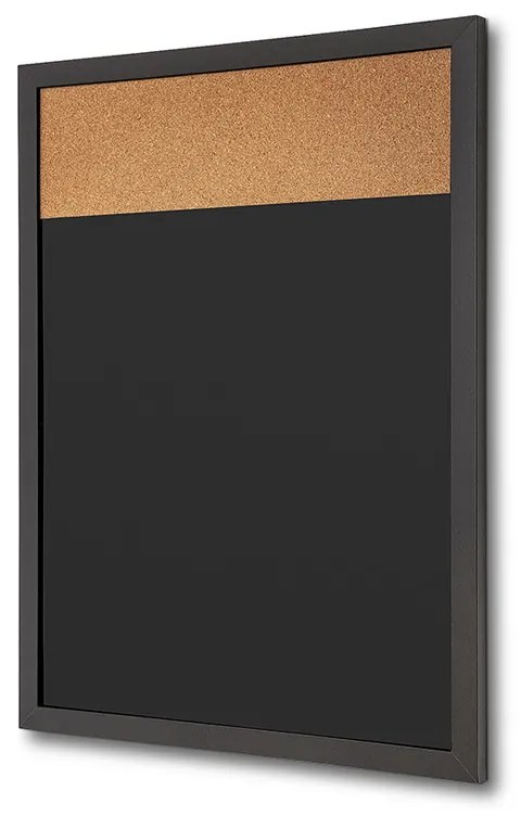 Combi Board – kombinovaná kriedová tabuľa / korok, 450 x 600 mm