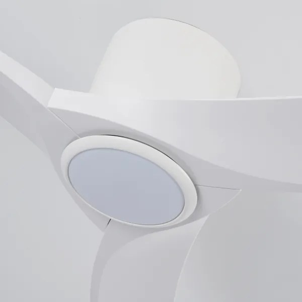 ZEVENTI - LED stropný ventilátor ORBITO LED/24W/230V Wi-Fi Tuya biely + diaľkové ovládanie