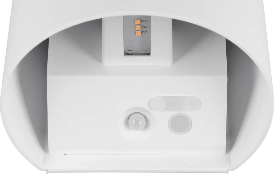 LED nástenné vonkajšie svietidlo so senzorom pohybu na USB (výška 10 cm) Genie – Trio