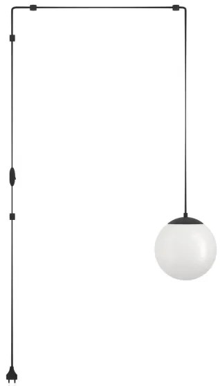 Eglo 900977 - Luster na lanku RONDO 1xE27/40W/230V