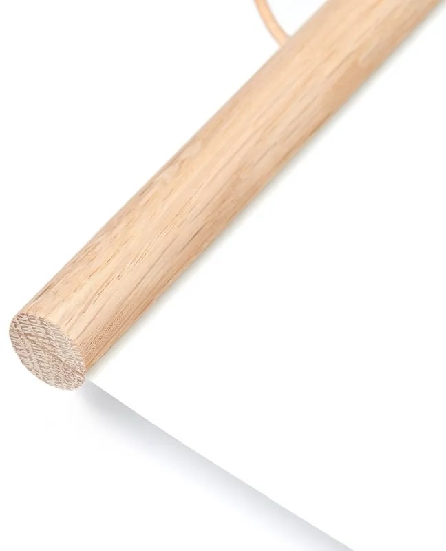 Rám na plagát, šírka 70cm / dub