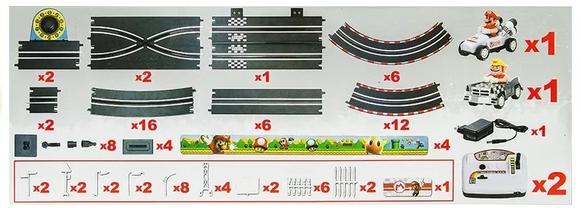 COWA DETSKÁ POSCHODOVÁ AUTODRÁHA 678CM