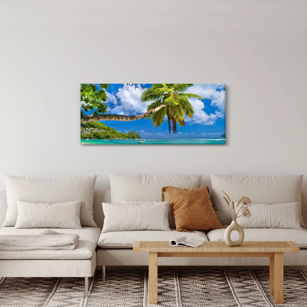 Obraz - Seychely (120x50 cm)