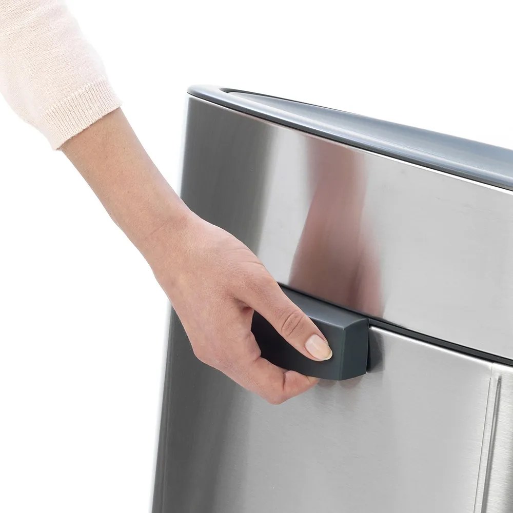 Brabantia Touch Bin NEW 23/10L  Matná oceľ otiskuvzdorná