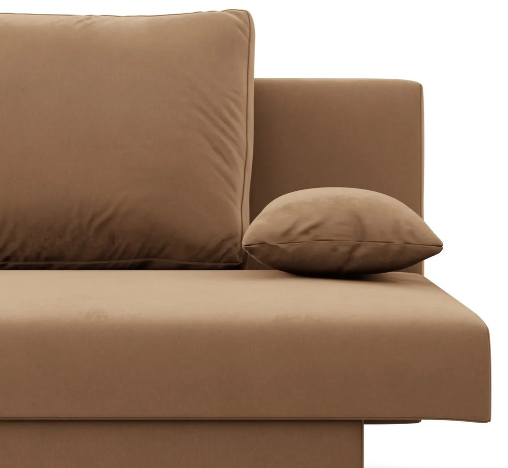 Veľká rozkladacia pohovka SONY model 2 Hnedá II