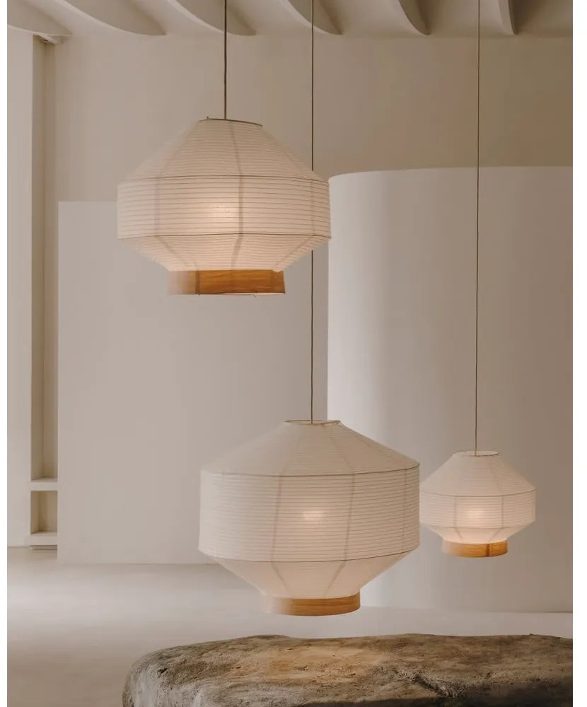 Biele tienidlo ø 55 cm Hila – Kave Home