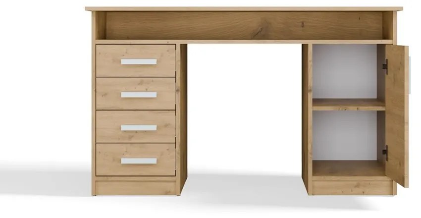 Písací stôl ADA 125 cm dub artisan