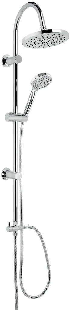 Novaservis Sprchové súpravy - sprchová súprava, horná a ručná sprcha s držiakom a hadicou, výška 1060 mm, chróm, SET030,0