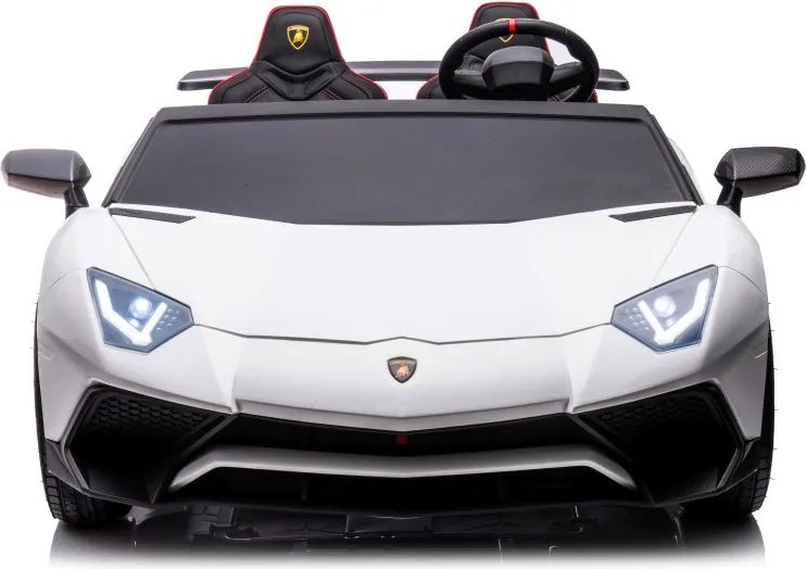 LEAN CARS Elektrické autíčko Lamborghini XXL A8803 biele 24V