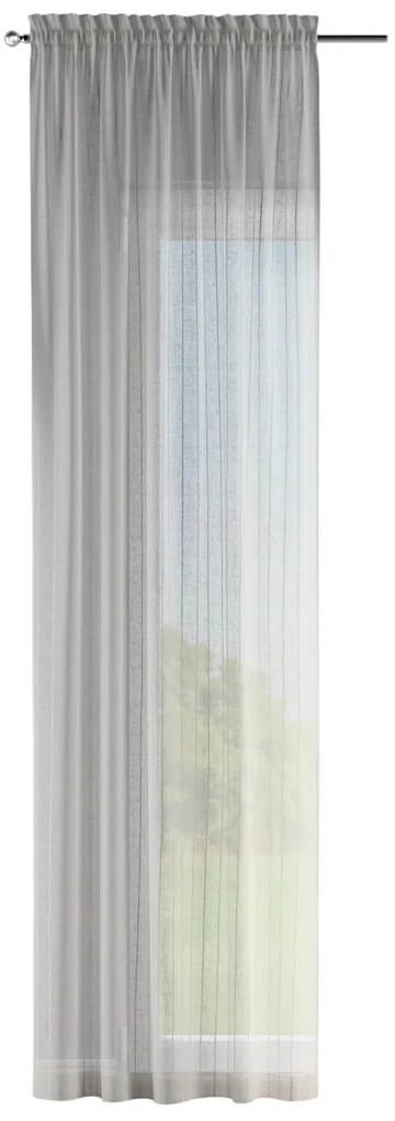 Záves s tunelom a volánom