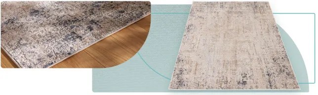 Koberec Pula Z285B svetlosivý / béžový