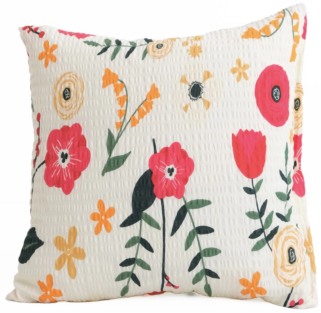 Krepová obliečka na vankúš Renforcé 40 × 40 cm - Dora