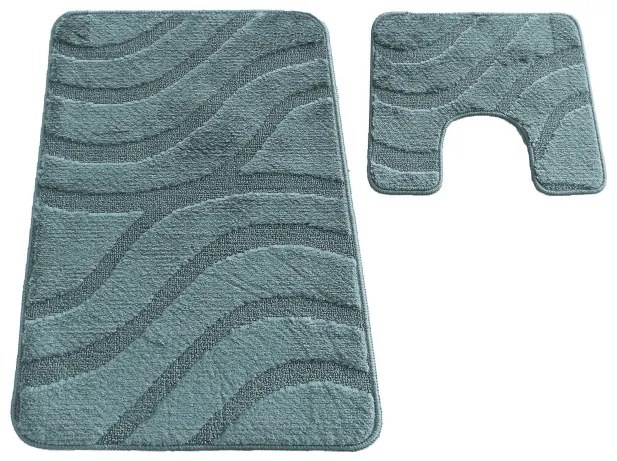 Sada kúpeľňových koberčekov Montana Symphony Persian Blue