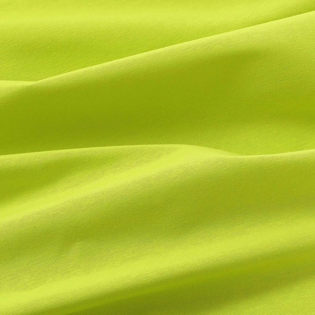 Goldea oválny obrus loneta - zelený 120 x 180 cm