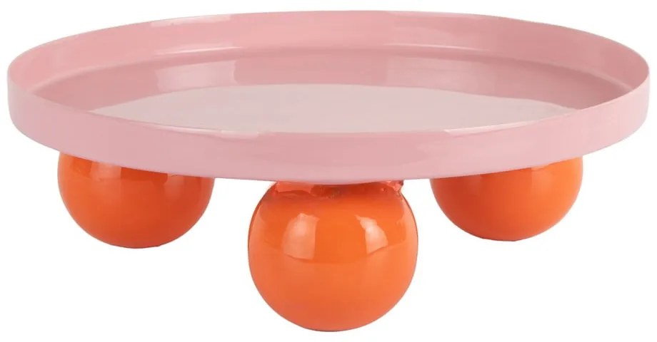 Kovová dekoratívna tácka ø 20 cm Double Funky – PT LIVING