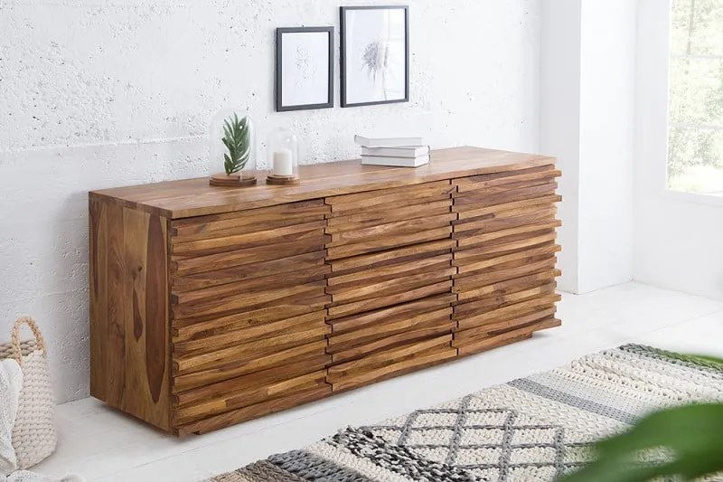 Komoda Reliéf 160 cm Sheesham