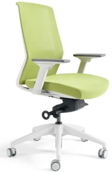 Kancelárska ergonomická stolička BESTUHL J17 WHITE — viac farieb Zelená