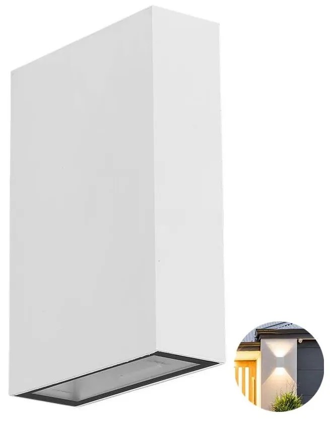 LED Vonkajšie nástenné svietidlo LED/4W/230V 3000K IP65 biela