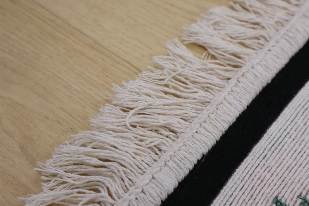 Praktik home, TRHÁK: Kusový koberec Natur Odra, 80x150, čiernobiela, chodba / predsieň