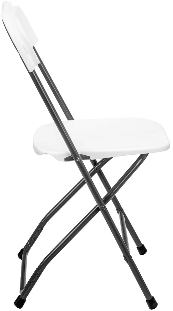 Skladacia cateringová stolička Simplo biela