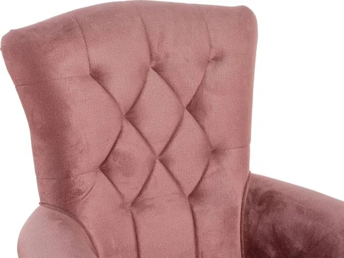 Kreslo Panama 1, starorůžová (monolith 63)