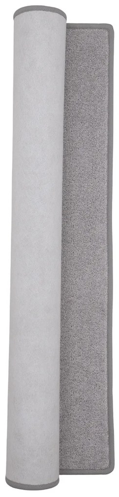 Vopi, Koberec behúň na mieru Eton šedý 73, šíre 60 cm, šedá, chodba / predsieň