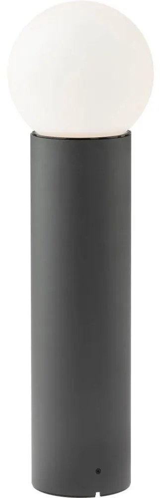 Redo 90642 - Vonkajšia lampa BULK 1xE27/28W/230V 50 cm IP44 antracit