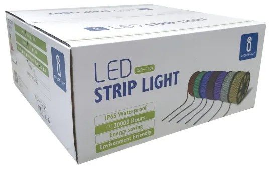 Aigostar - LED pás 50m LED/300W/230V IP65 zelený