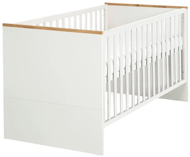 roba Kombinovaná detská postieľka Finn, 70 x 140 cm (biele nohy)  (100340969)