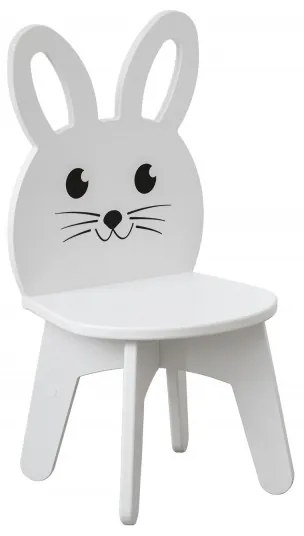 Baby-raj Detský stôl so zajačikom a dve stoličky