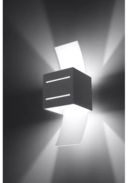 Nástenné svietidlo LORETO 1xG9/40W/230V šedá