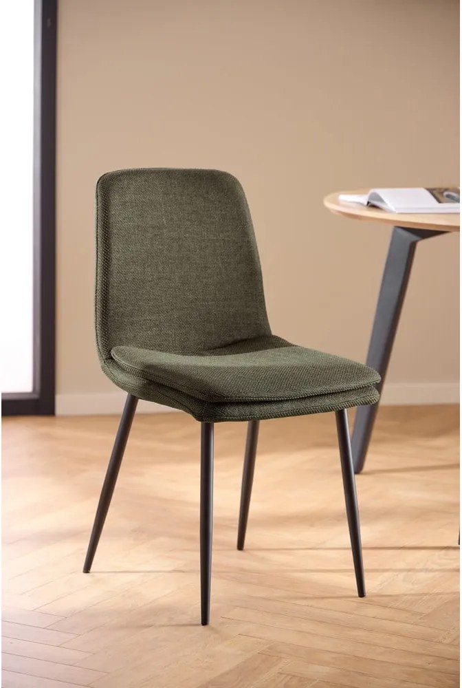 Kaki jedálenská stolička Becca – Actona