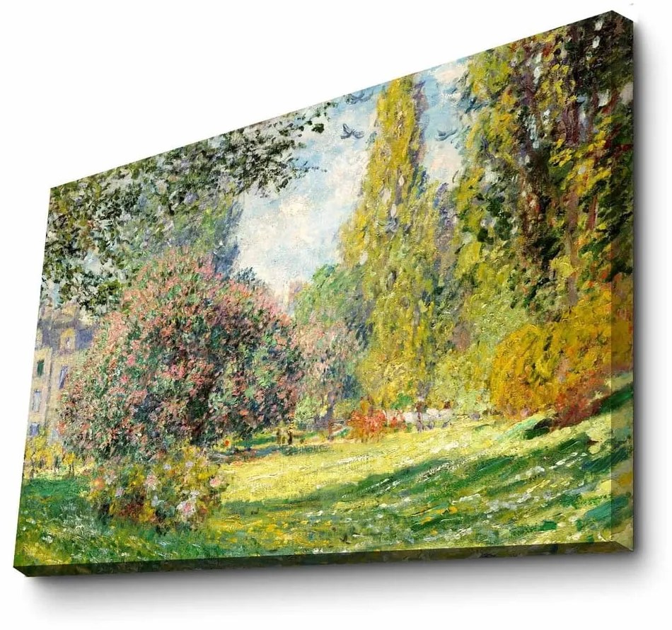 Nástenná reprodukcia na plátne Claude Monet, 100 × 70 cm