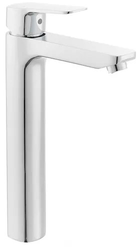 Vysoká umývadlová batéria SAT Cube Way bez výpuste chróm CU285