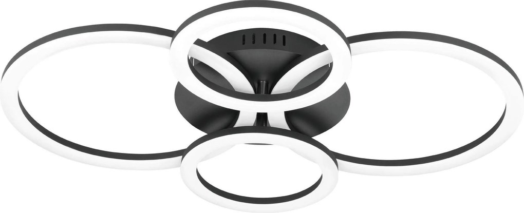 XXXLutz STROPNÉ LED SVIETIDLO, 61,5/45/8 cm Eglo - Online Only bytové doplnky - 003348248601