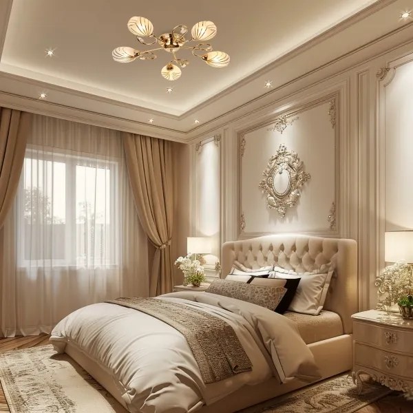 Brilagi - Prisadený luster MEGAPOLIS 5xE14/60W/230V zlatá