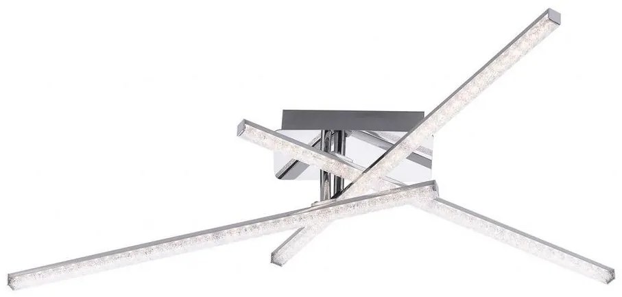 Leuchten Direkt 11293-17 - LED Prisadený luster SIMON 3xLED/5W/230V lesklý chróm