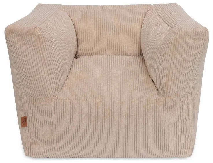 Kreslo detské Beanbag Corduroy Natural