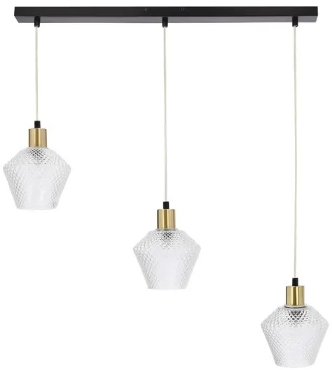 Luster na lanku GRENIKO 3xE14/40W/230V