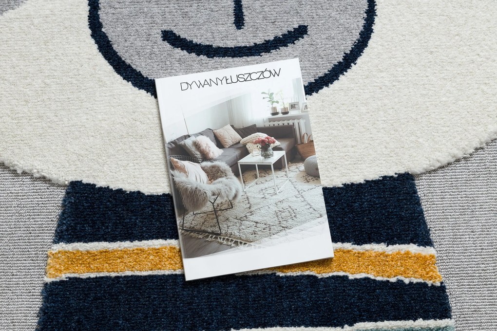 Koberec YOYO GD50 sivo / biely - Macko