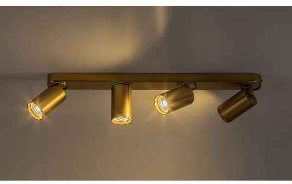 Rabalux 73078 - Bodové svietidlo MIRINA 4xGU10/5W/230V zlatá