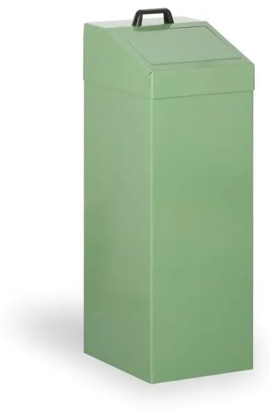 Kovona Kovový odpadkový kôš na triedenie odpadu, 100 l, zelený