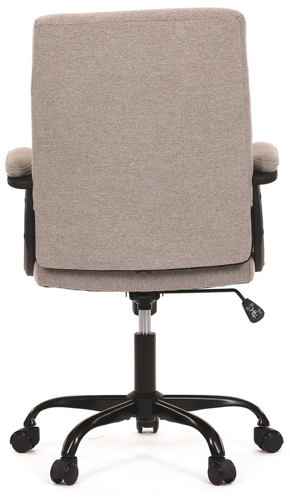 Autronic - Kancelářské křeslo, krémová látka, kovový kříž - KA-Y391 CRM2