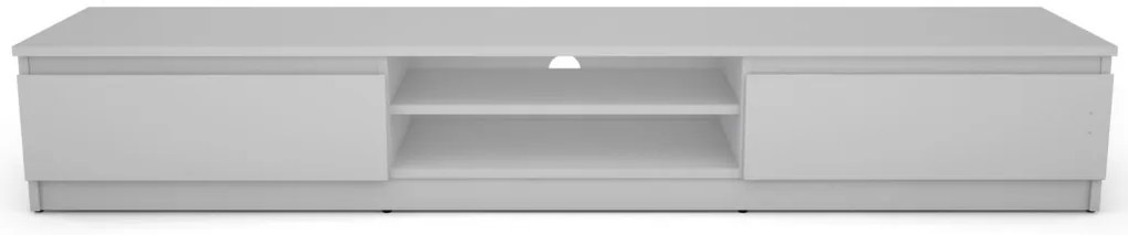 TV stolík Carlos, biely, 175 cm
