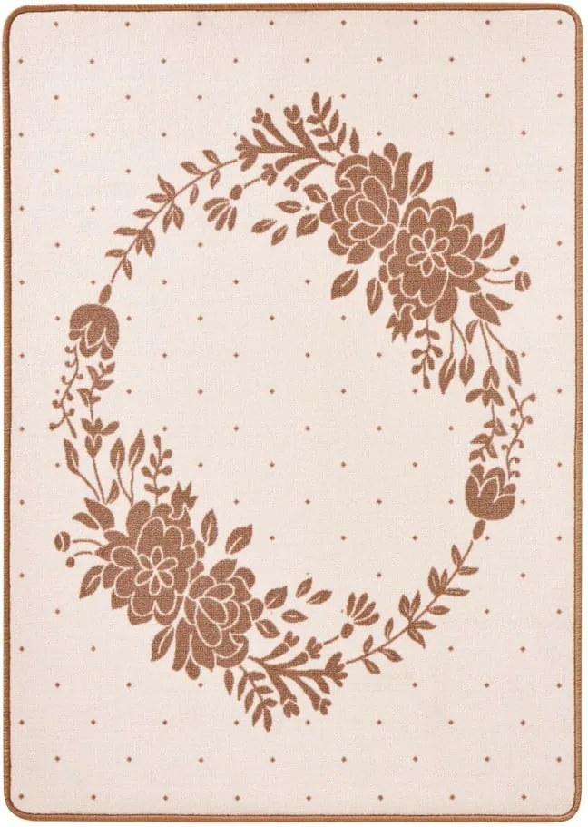 Detský béžový koberec Zala Living Blossom, 100 × 140 cm