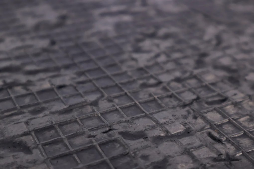 Hamat, Rohožka Kokos + guma Tri kvety – na von aj na doma, 40x60, viacfarebná, chodba / predsieň