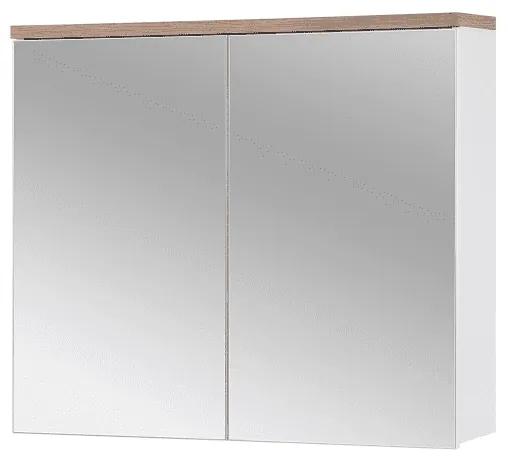 Zrkadlová skrinka BALI White 841 | 80 cm