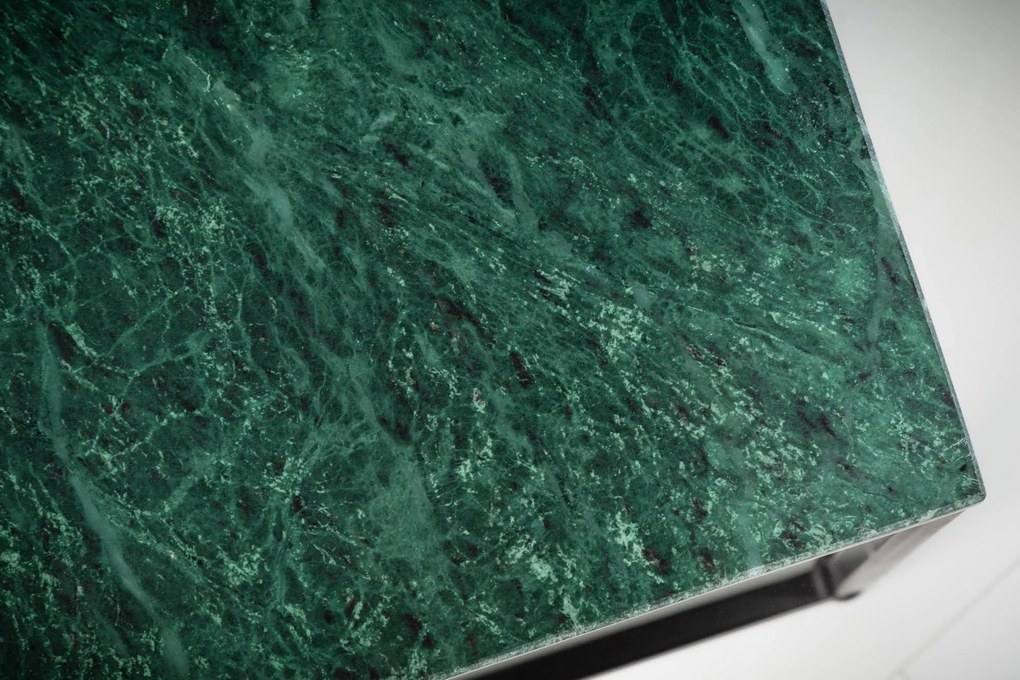 Konferenčný stolík Elements 50cm mramorová zelená