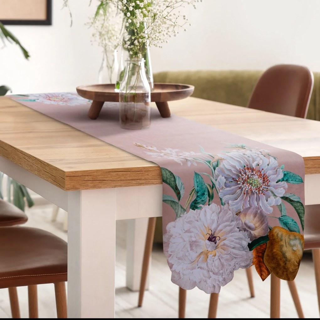 BEHÚŇ NA STÔL SUMMER5 40X140 CM KVETY